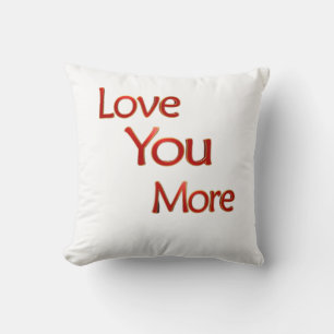 Coussin Conception d'amour plus élégante