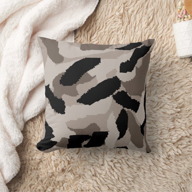 Coussin Conception de camouflage du désert (Couverture)