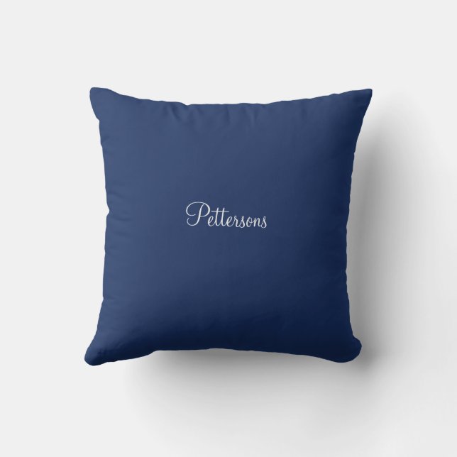 Coussin Conception de carreaux méditerranéens personnalisé (Verso)