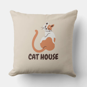 Coussin conception de chat cte