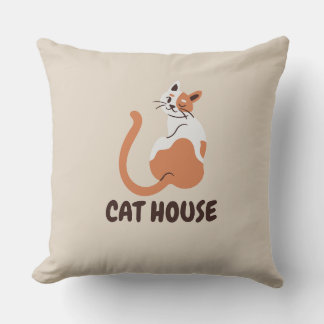 Coussin conception de chat cte
