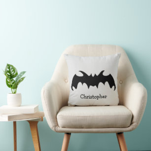 Coussin Conception de chauve-souris personnalisée