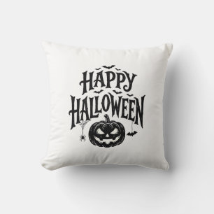 Coussin Conception de chemise Chauve-souris Citrouille Joy