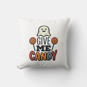 Coussin Conception de chemise fantôme Halloween vintage do