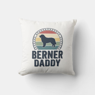Coussin Conception de chemise vectorielle Berner Daddy Vin