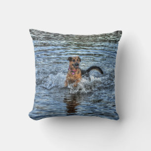 Coussin Conception de chiens pour les amateurs de moules