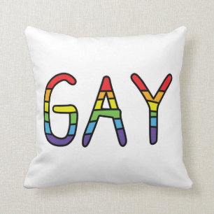 Coussin Conception de Doodle Gay