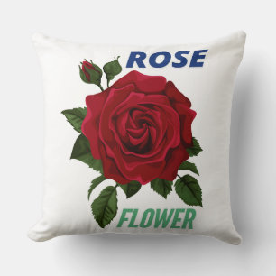Coussin CONCEPTION DE FLEURS roses