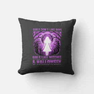 Coussin Conception de Halloween pour filles comme des sorc