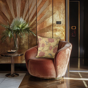 Coussin Conception de jardin muséal Art Nouveau