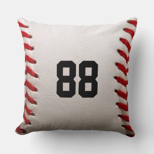 Coussin Conception de joueur de baseball avec numéro de ma
