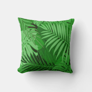 Coussin Conception de la Forêt Tropicale