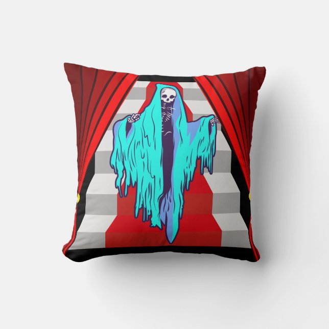 Coussin Conception de la marche sur fantôme - (Recto)