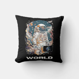 Coussin Conception de l'astronaute mondiale