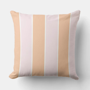 Coussin Conception de motif à rayures verticales de couleu