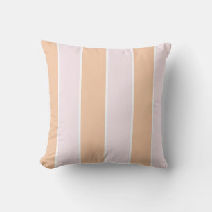Coussin Conception de motif à rayures verticales de couleu