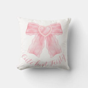 Coussin Conception de nœud mignonne mais fougueuse Art d