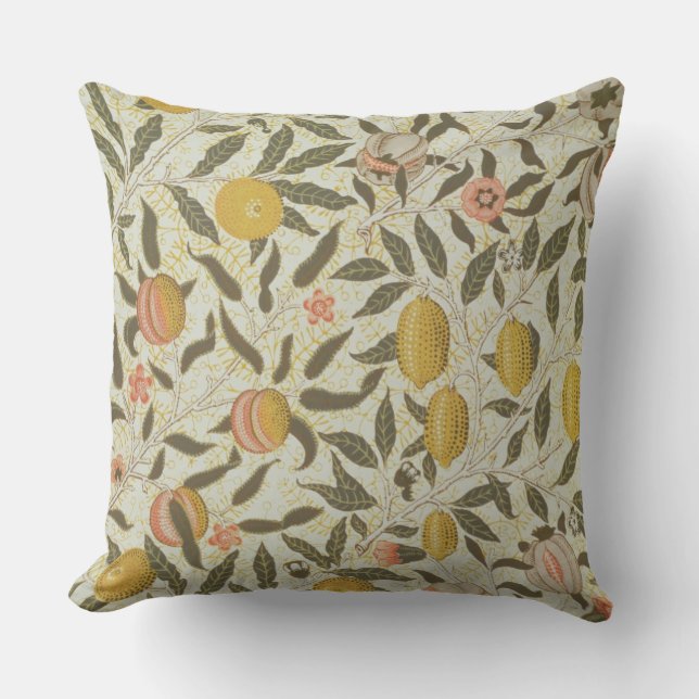 Coussin Conception de papier peint de fruit ou de grenade (Recto)