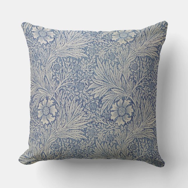 Coussin Conception de papier peint de "souci", 1875 (Recto)