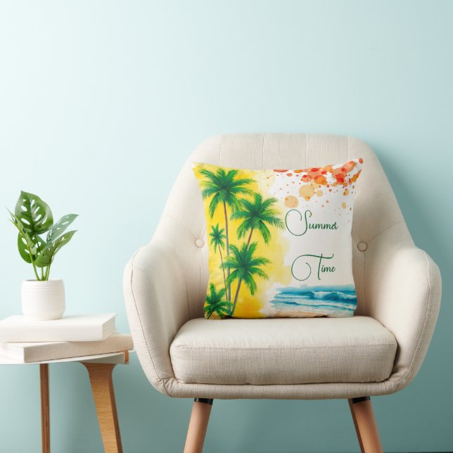 Coussin conception de plage “Été” (Chaise)