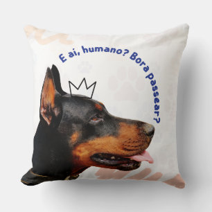 Coussin Conception de plaid pour chien mignon