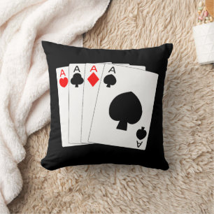Coussin Conception de quatre as