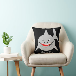 Coussin Conception de requin personnalisée
