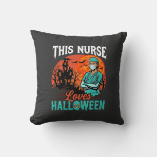 Coussin Conception de soins infirmiers Halloween épouvanta