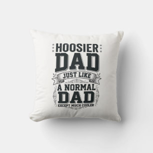 Coussin Conception de t-shirt de citation de gravure vinta