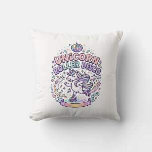 Coussin Conception de T-Shirt Graphique de Roller Disco Li