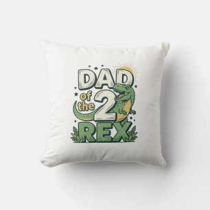 Coussin Conception de t-shirt pour papa du dinosaure Rex 2