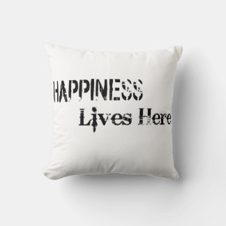 Coussin Conception de texte Love & Positivity