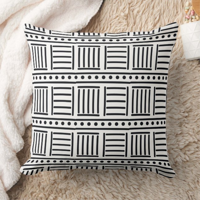 Coussin Conception de texture abstraite moderne (Couverture)