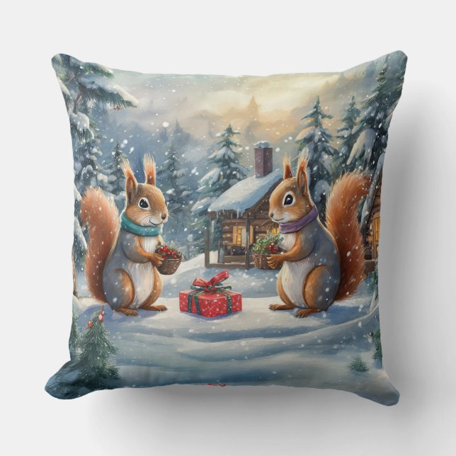 Coussin Conception De Vacances Écorrel Par Rich AMeN Gill (Recto)