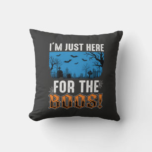 Coussin Conception de vecteur de cimetière de fantômes de 
