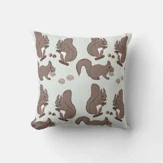 Coussin Conception d'écureuil