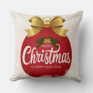 Coussin Conception d'ornement de Noël et Nouvel An |