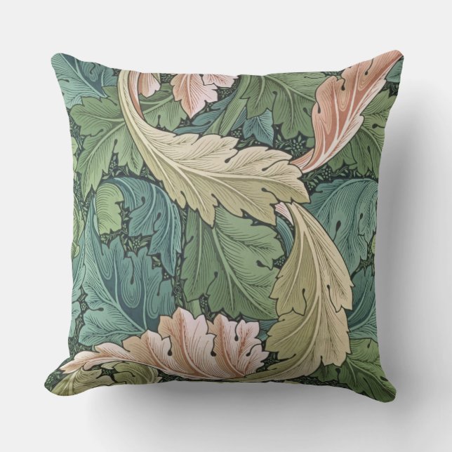 Coussin "Conception du papier peint des acanthes, 1875 (Recto)