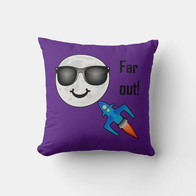 Coussin Conception éloignée - Lancer l'oreiller 16" x 16" (Recto)