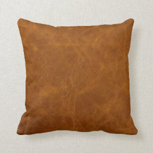 Coussin Conception en cuir #3 d'étude d'échantillon