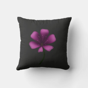 Coussin Conception florale de printemps Bloom Softly Paste
