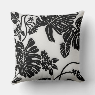 Coussin Conception Florale Tropicale d'Été