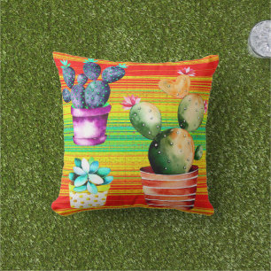 Coussin Conception graphique Cactus