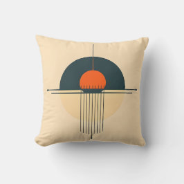 Coussin Conception graphique rétro