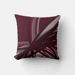 Coussin Conception linéaire Abstraite en Bourgogne et en G