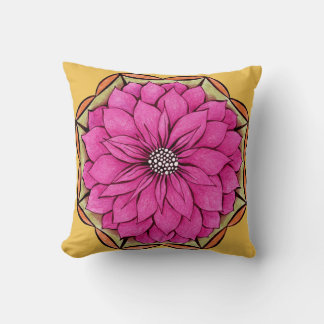 Coussin Conception MAGENTA de POINSETTIA