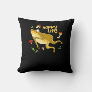 Coussin Conception minimale essentielle de grenouille heur