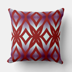 Coussin Conception moderne de motif de tissu géométrique m