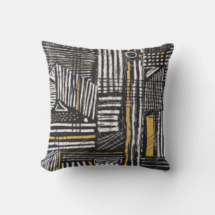 Coussin Conception motif Abstraite et créative, transparen