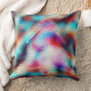 Coussin Conception simpliste d'un pin à texture scandaleus